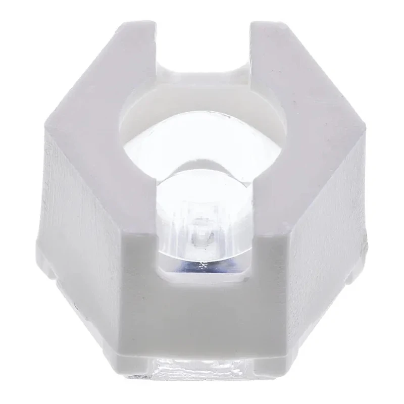 Polymer Optics Modular LED Optics Series Lens Assembly, 6 ° Oval Emission, 6 Legs, Optical Grade Polycarbonate 120/127