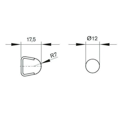 Bosch Rexroth Profile Rail Stainless Steel 12 mm Diameter, 3 m Length 3 m Width 3 m Height 3 842 993 306 / 3000