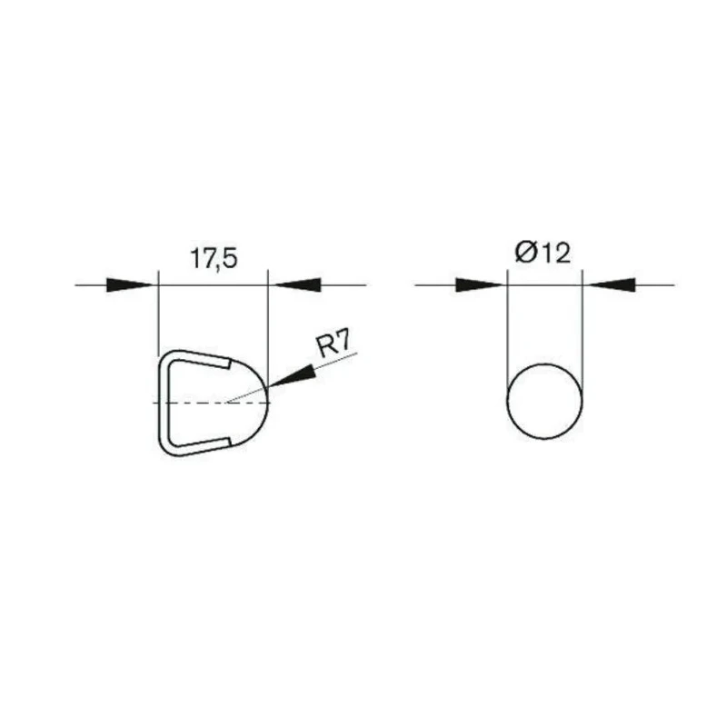 Bosch Rexroth Profile Rail Stainless Steel 12 mm Diameter, 3 m Length 3 m Width 3 m Height 3 842 993 306 / 3000