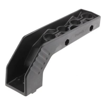 Bosch Rexroth Guide Rail Bracket Stainless Steel Fasteners 204 mm Length x 45 mm Width x 76 mm Height 3 842 539 494