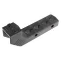 Bosch Rexroth Guide Rail Bracket Stainless Steel Fasteners 204 mm Length x 45 mm Width x 76 mm Height 3 842 539 494