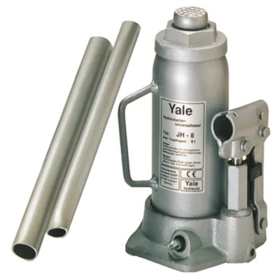 YALE Bottle Jack 447 mm Minimum and Maximum Lifting Height 8 t Load Capacity 13300006