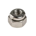 RS PRO M6 10 mm Plain 316 Stainless Steel Aerotight Self-Locking Locknut 665-5612
