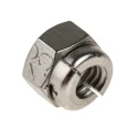 RS PRO M6 10 mm Plain 316 Stainless Steel Aerotight Self-Locking Locknut 665-5612