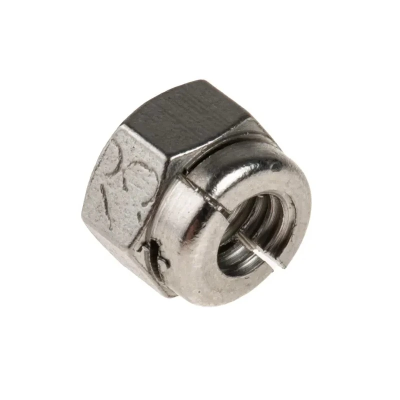 RS PRO M6 10 mm Plain 316 Stainless Steel Aerotight Self-Locking Locknut 665-5612