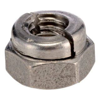 RS PRO Plain 316 Stainless Steel Aerotight Locknut M4, 7mm Width 665-5609
