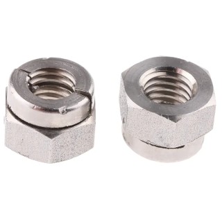 RS PRO Plain 316 Stainless Steel Aerotight Locknut M8 13mm Width 665-5615