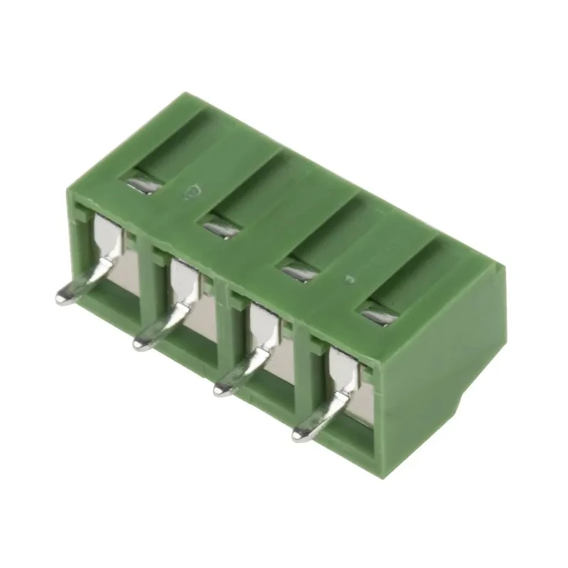 RS PRO PCB Terminal Block 4-Contact, 5.08 mm Pitch, 1 Row, Polyamide Housing, 16A, 300V 790-1076