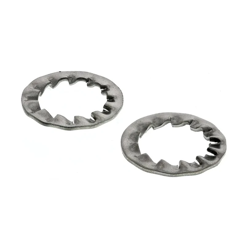 RS PRO Stainless Steel Plain Internal Tooth Shakeproof Washer M12, 20.5 mm OD, 13 mm ID, 1.08 mm Thick DIN 6798J 665-7312