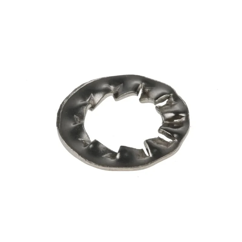 RS PRO Stainless Steel Plain Internal Tooth Shakeproof Washer, M8, DIN 6798J 665-7315