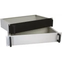 RS PRO 2 U 19 in Rack Mount Case Ventilated 350 mm Depth Aluminium Steel Chassis 665-7680