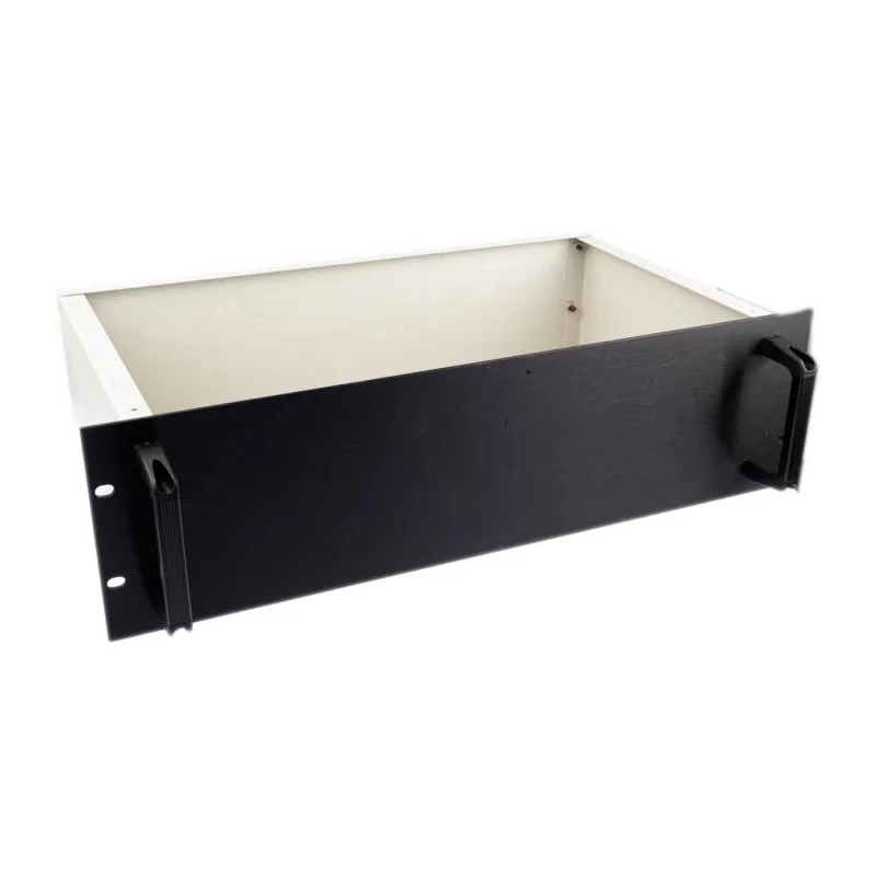 RS PRO 3 U 19 in Rack Mount Case Ventilated Aluminium Steel Chassis 483 mm x 250 mm x 133 mm 665-7683