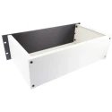 RS PRO 3 U 19 in Rack Mount Case Ventilated Aluminium Steel Chassis 483 mm x 250 mm x 133 mm 665-7683