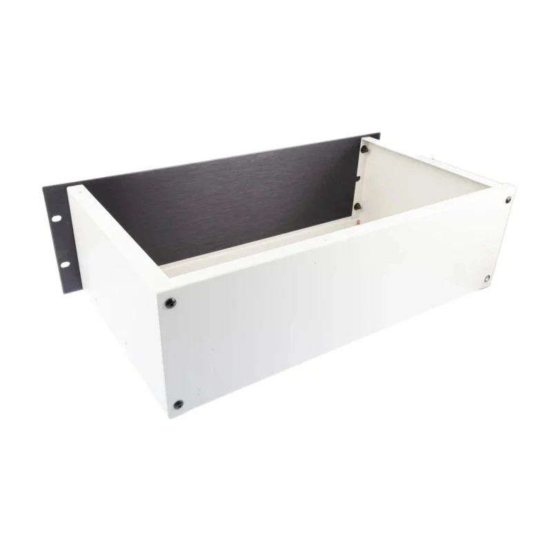RS PRO 3 U 19 in Rack Mount Case Ventilated Aluminium Steel Chassis 483 mm x 250 mm x 133 mm 665-7683