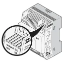 Phoenix Contact STEP POWER Switched Mode DIN Rail Power Supply 1 Phase 85-264V AC Input 5V DC, 6.5A Output, 32.5W 2868541