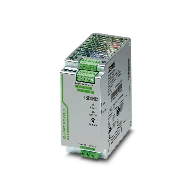 PULS QUINT POWER Switch Mode DIN Rail Power Supply 264V AC Input 56V DC 5A 240W 2866679