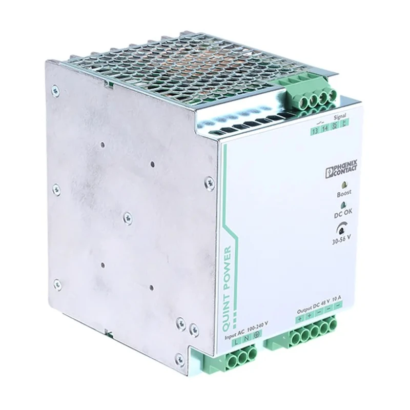 Phoenix Contact QUINT POWER Switched Mode DIN Rail Power Supply 264V AC Input 56V DC, 10 A Output, 480 W 2866682