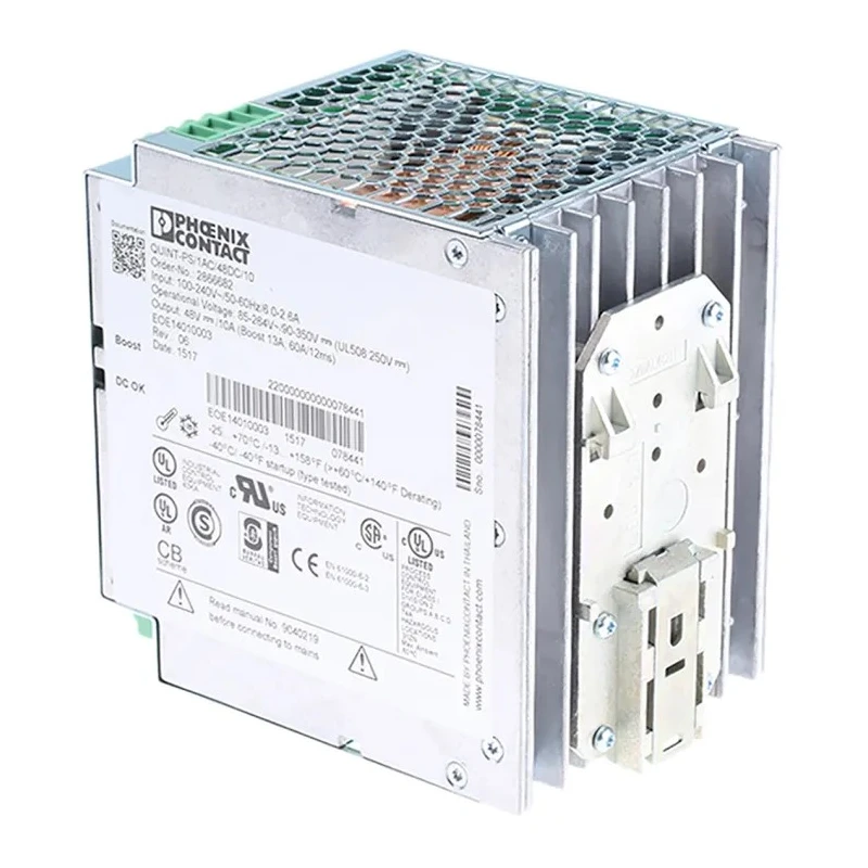 Phoenix Contact QUINT POWER Switched Mode DIN Rail Power Supply 264V AC Input 56V DC, 10 A Output, 480 W 2866682