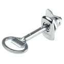 Schneider Electric Zamak Lock Cabinet Lock Key Unlock Chrome Finish IP66 NSYSTDNCSX