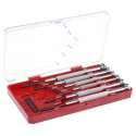Stanley Precision Screwdriver Set, Pozidriv Tip, 6 Pieces 1-66-039