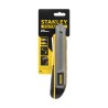 Stanley Safety Knife with Snap-off Blade Retractable 25mm Blade Width 4 Blades 0-10-486