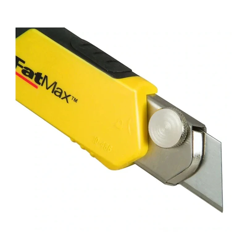 Stanley Safety Knife with Snap-off Blade Retractable 25mm Blade Width 4 Blades 0-10-486