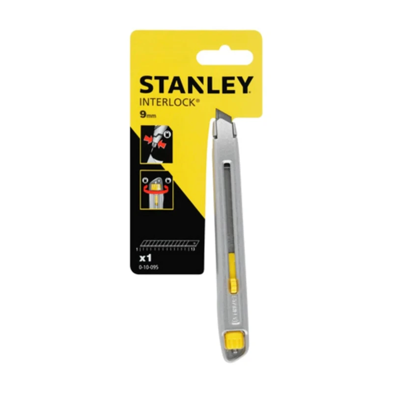 Stanley Safety Knife with Snap-off Blade Retractable 95 mm 0-10-095