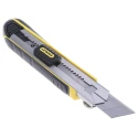 Stanley Safety Knife with Snap-off Blade Retractable 25mm Blade Width 4 Blades 0-10-486
