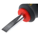 Stanley Stubby Screwdriver 30 mm Blade Insulated Soft Grip Handle Chrome Vanadium Steel 1-65-404