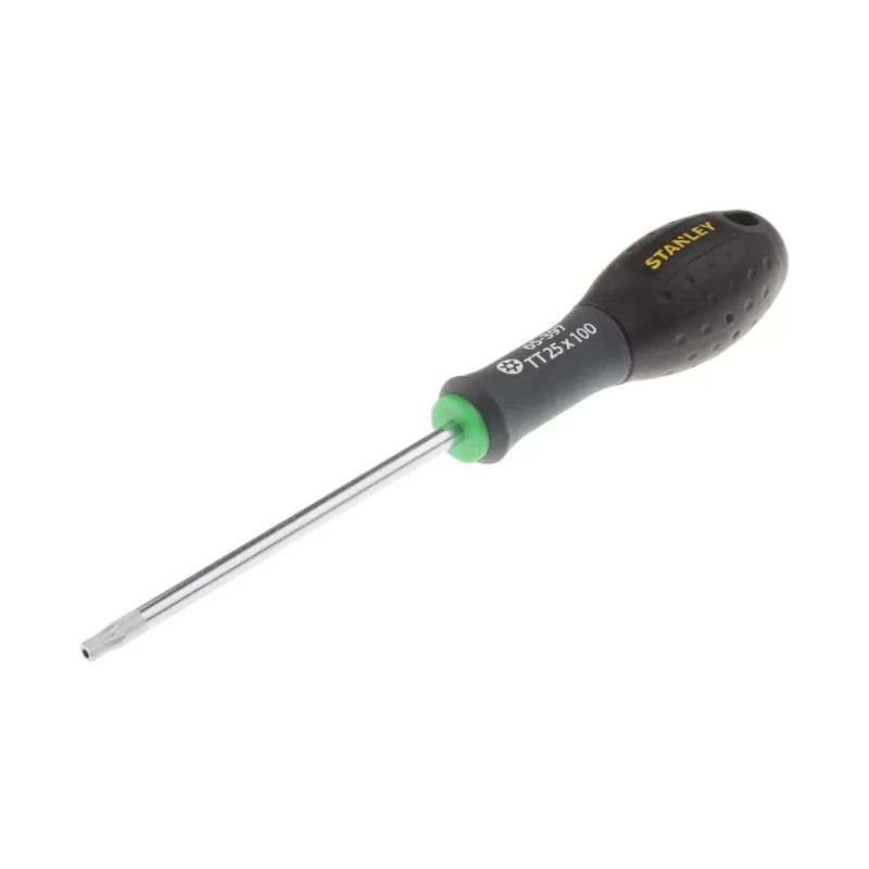 Stanley Standard Screwdriver with T25 Tip and 100mm Chrome Vanadium Steel Blade 1-65-397