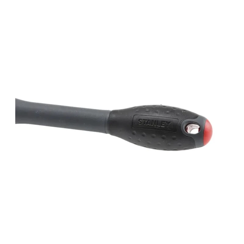 Stanley Slotted Screwdriver, 50 mm Blade, Insulated, Chrome Vanadium Steel Blade, Soft Grip Handle 1-65-006