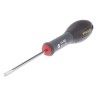 Stanley Standard Slotted Screwdriver with 75 mm Chrome Vanadium Steel Blade Insulated Soft Grip Handle 1-64-983