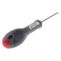 Stanley Standard Slotted Screwdriver with 75 mm Chrome Vanadium Steel Blade Insulated Soft Grip Handle 1-64-983