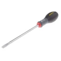 Stanley Standard Slotted Screwdriver, 175 mm Blade, Bi-Material Handle, VDE 1000V Approved 1-65-138