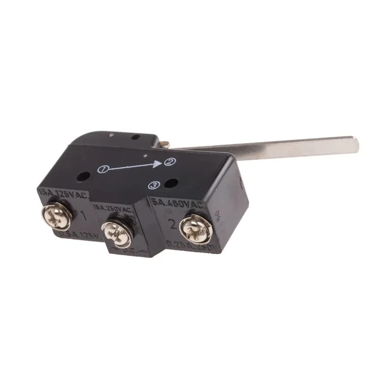 RS PRO Lever Micro Switch with Screw Terminal, 15A Contact Current, 250V AC/DC, SPCO, IP40 797-2511