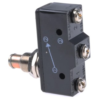 RS PRO Spring Plunger Micro Switch Screw Terminal 15A 250V AC SPCO IP40 797-2536