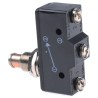 RS PRO Spring Plunger Micro Switch Screw Terminal 15A 250V AC SPCO IP40 797-2536