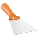 Vikan Stainless Steel Plastic Hand Scraper, Overall Length 205 mm, Blade Width 100 mm, Model 40117