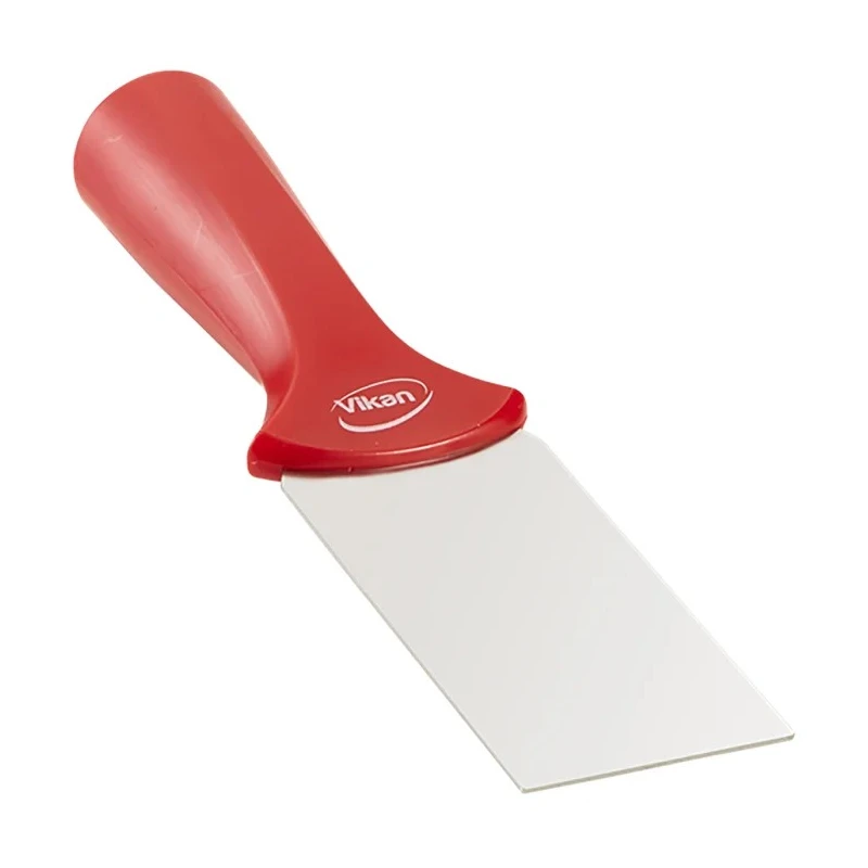 Vikan Stainless Steel Plastic Hand Scraper 205mm Length, Blade Width 50mm 40104