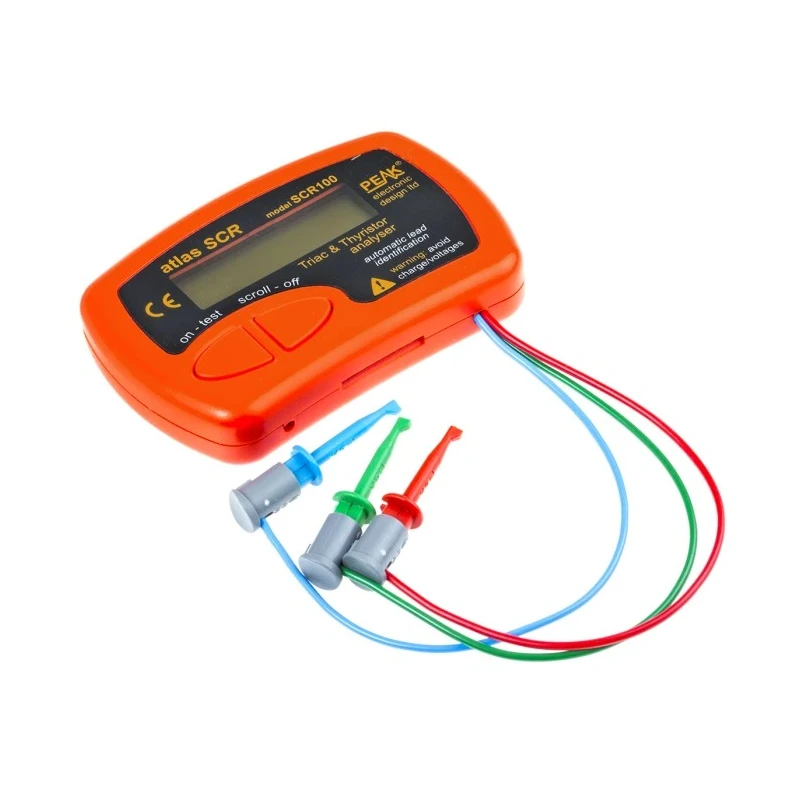 Peak Electronic Design SCR100 Component Tester SCR and Triac Tester LCD Display SCR100