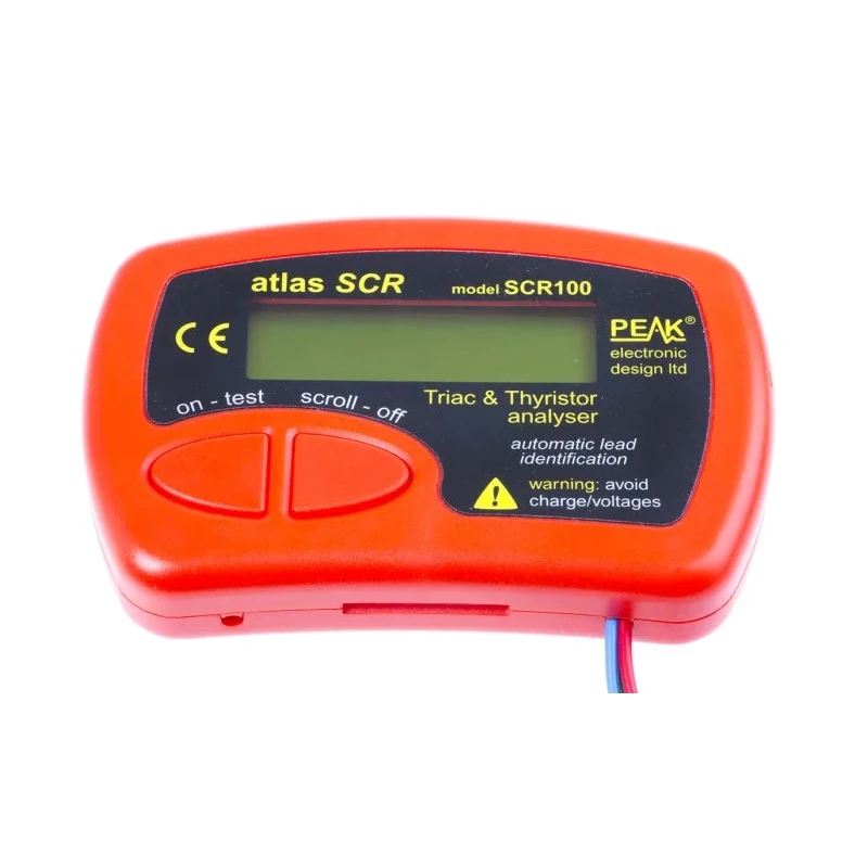 Peak Electronic Design SCR100 Component Tester SCR and Triac Tester LCD Display SCR100