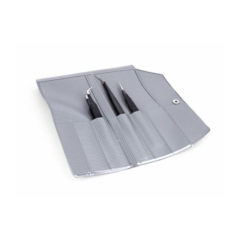 ideal-tek 115mm Stainless Steel Pointed ESD Safe Tweezer Set K3.SA.NE