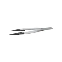 ideal-tek 130mm Stainless Steel, Plastic Fine ESD Safe Tweezer 259CF.SA