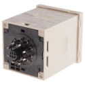 Omron H3CR Series DIN Rail Timer Relay, DPDT Contact, 48 V DC/24-48 V AC, 0.05 s to 300 h Multifunction 