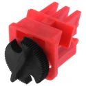 RS PRO Red 2-Lock Multi-Pole Breaker Lockout Brass, Polypropylene, Stainless Steel, Nylon 7.25mm 818-8088
