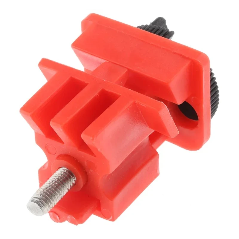RS PRO Red 2-Lock Multi-Pole Breaker Lockout Brass, Polypropylene, Stainless Steel, Nylon 7.25mm 818-8088