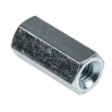 RS PRO Steel Hexagonal Female/Female Threaded Standoff M4, 15 mm Length, Zinc Plated 806-6550