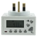 Timeguard 24 Hour/7 day Compact Plug in Electronic Timeswitch Digital Plug In Timer TG77 230V AC 13A SPDT Output