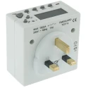Timeguard 24 Hour/7 day Compact Plug in Electronic Timeswitch Digital Plug In Timer TG77 230V AC 13A SPDT Output