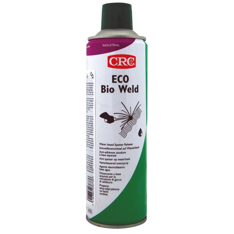 CRC ECO BIO WELD Anti-Spatter Spray 500 ml Aerosol Can Water-Based Non-Flammable Silicone-Free 31913
